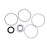 JEENDA Wheel Motor Seal Kit Compatible with Exmark Laser Z Oregon Toro Parker Series