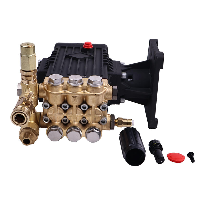 Washer Water Pump RSV4G40 1” Hollow Shaft 4000 PSI, 4 GPM, 3400 RPM. F40 Flange
