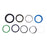 Hydraulic Cylinder Seal Kit AHC11573 AHC16954 compatible with John Deere Cylinder AHC11107 AHC11108 AHC11110 AHC11111 AHC11112 Backhoe Loaders 310J 310K 310K EP 310SK 310SK TC 410K