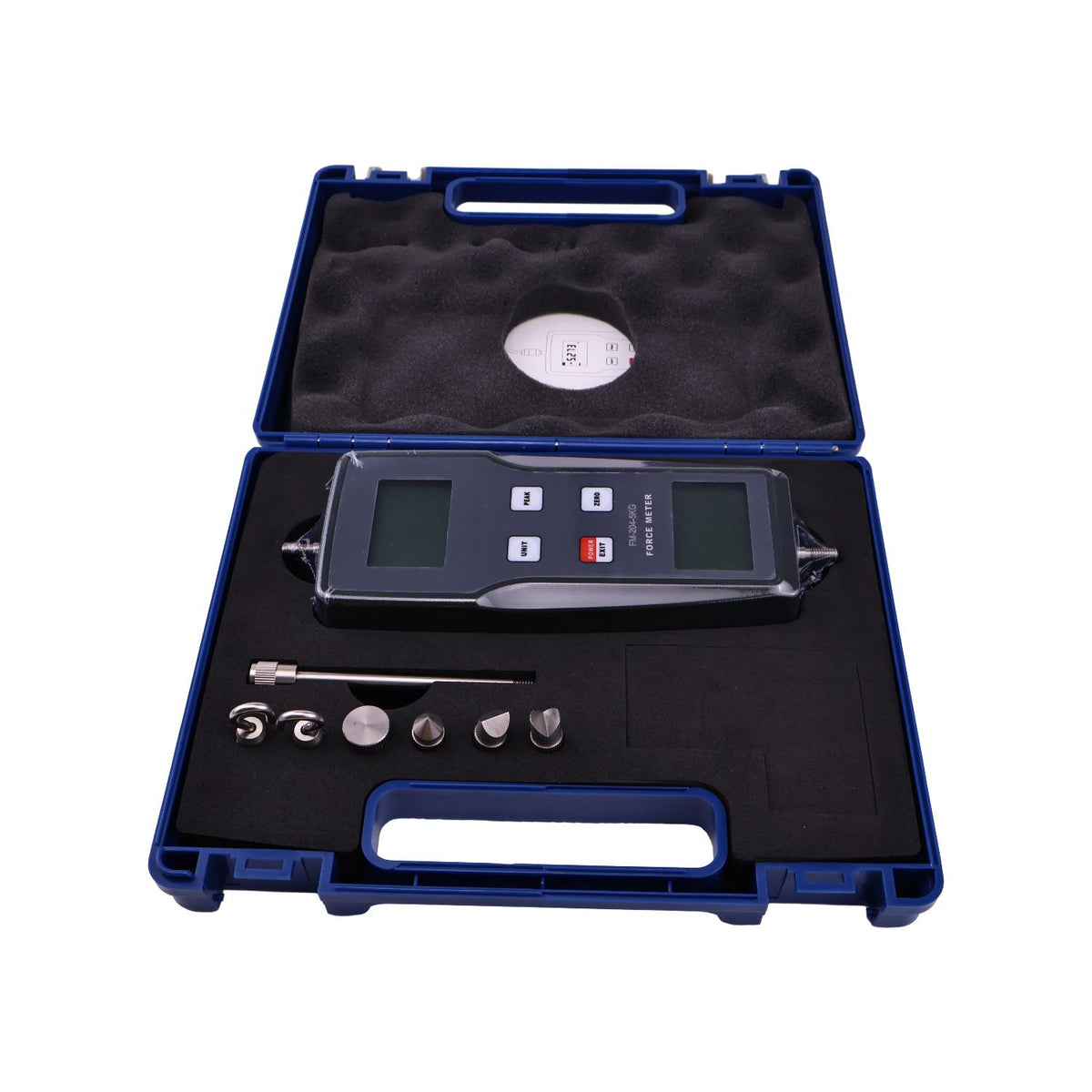 Digital Force Gauge FM-204 2kgf Pull Force Test 4 Measurement Unit N k ...