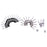 Golf Cart Body Rivet Kit 750102PKG 608456 for TXT Gas and Electric 1994 and U