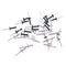 Golf Cart Body Rivet Kit 750102PKG 608456 for TXT Gas and Electric 1994 and U