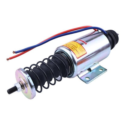 24V Stop Solenoid 8017114 for New Holland FX25 FX45 FX48 TX68
