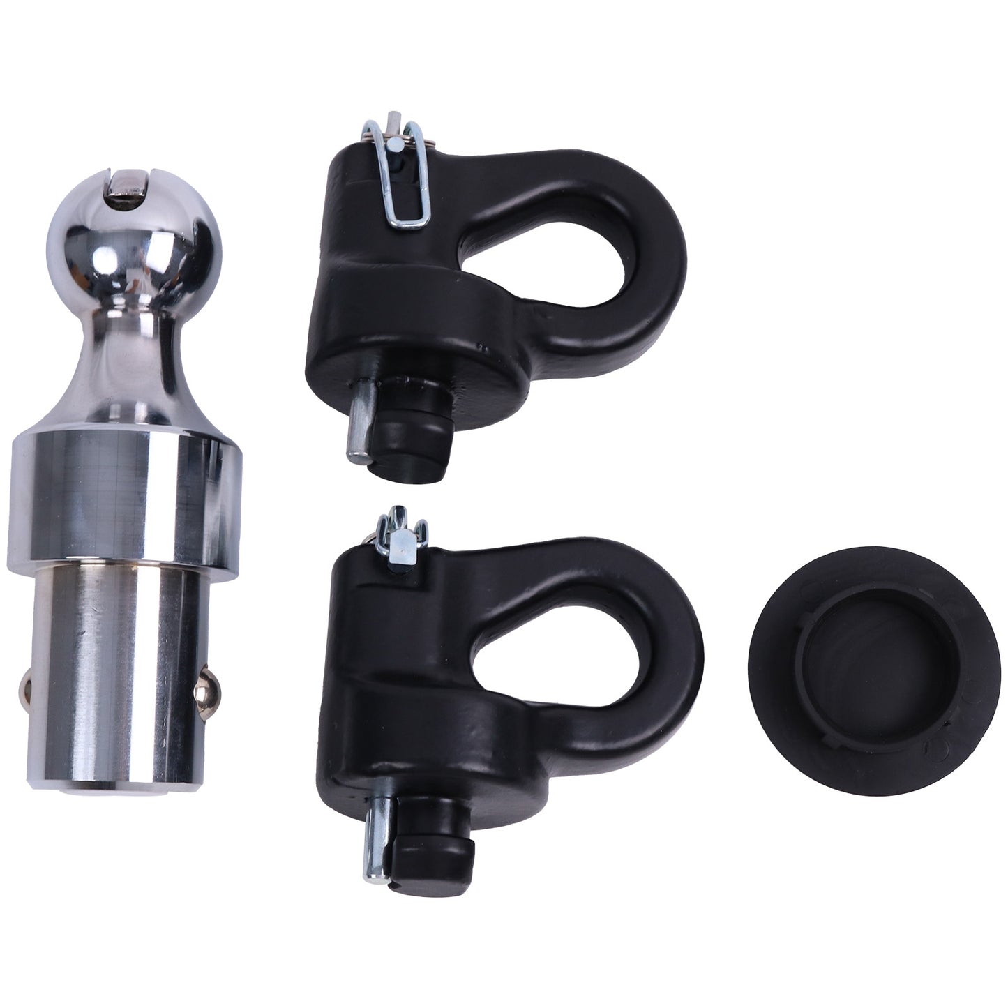 60692 Gooseneck Ball & Safety Chain Kit for Chevy Ford GMC Nissan F250 F350 F450