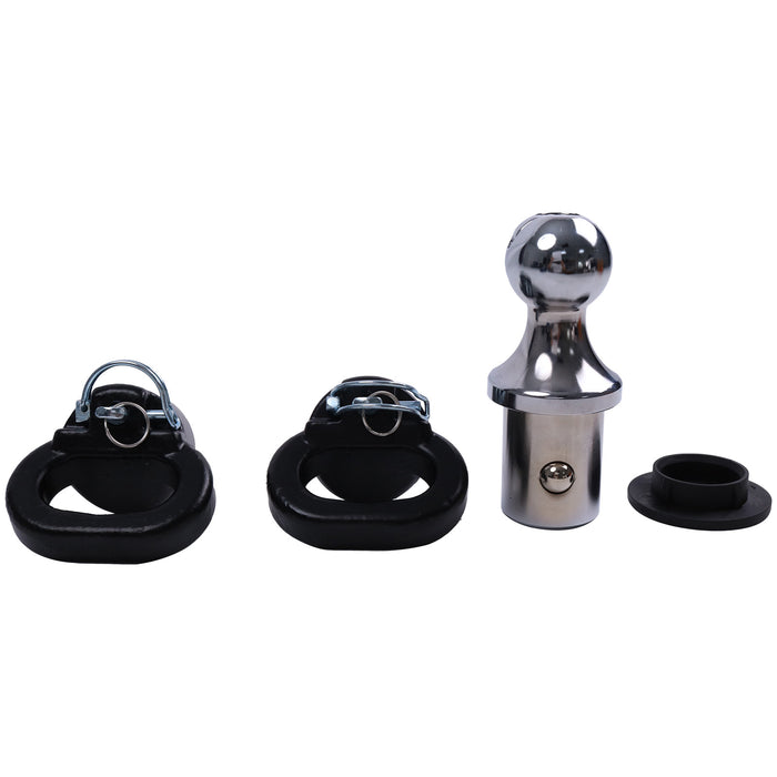 60618 Gooseneck Ball & Safety Chain Kit for Dodge Ram 2500 3500 14-22
