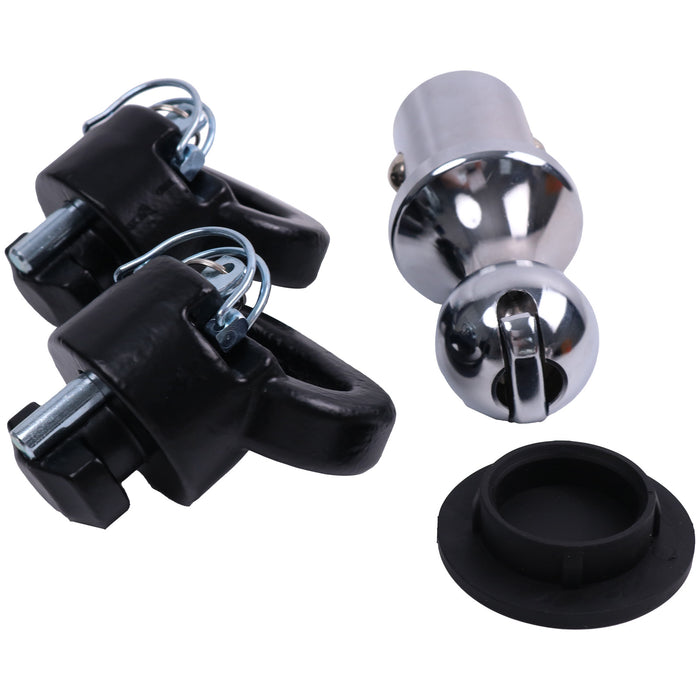 60618 Gooseneck Ball & Safety Chain Kit for Dodge Ram 2500 3500 14-22