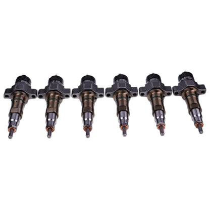 6Pcs Common Rail Injector 4921827 4928421 4327072 for Cummins 6C8.3 CM556 CM2150 ISC8.3