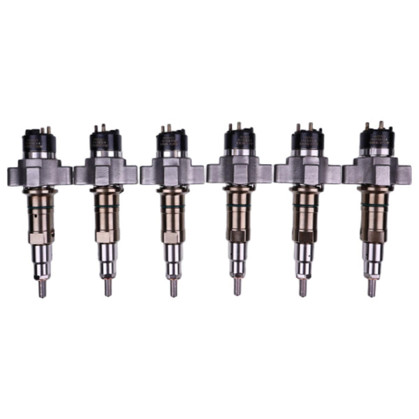 6Pcs Common Rail Injector 4921827 4928421 4327072 for Cummins 6C8.3 CM556 CM2150 ISC8.3