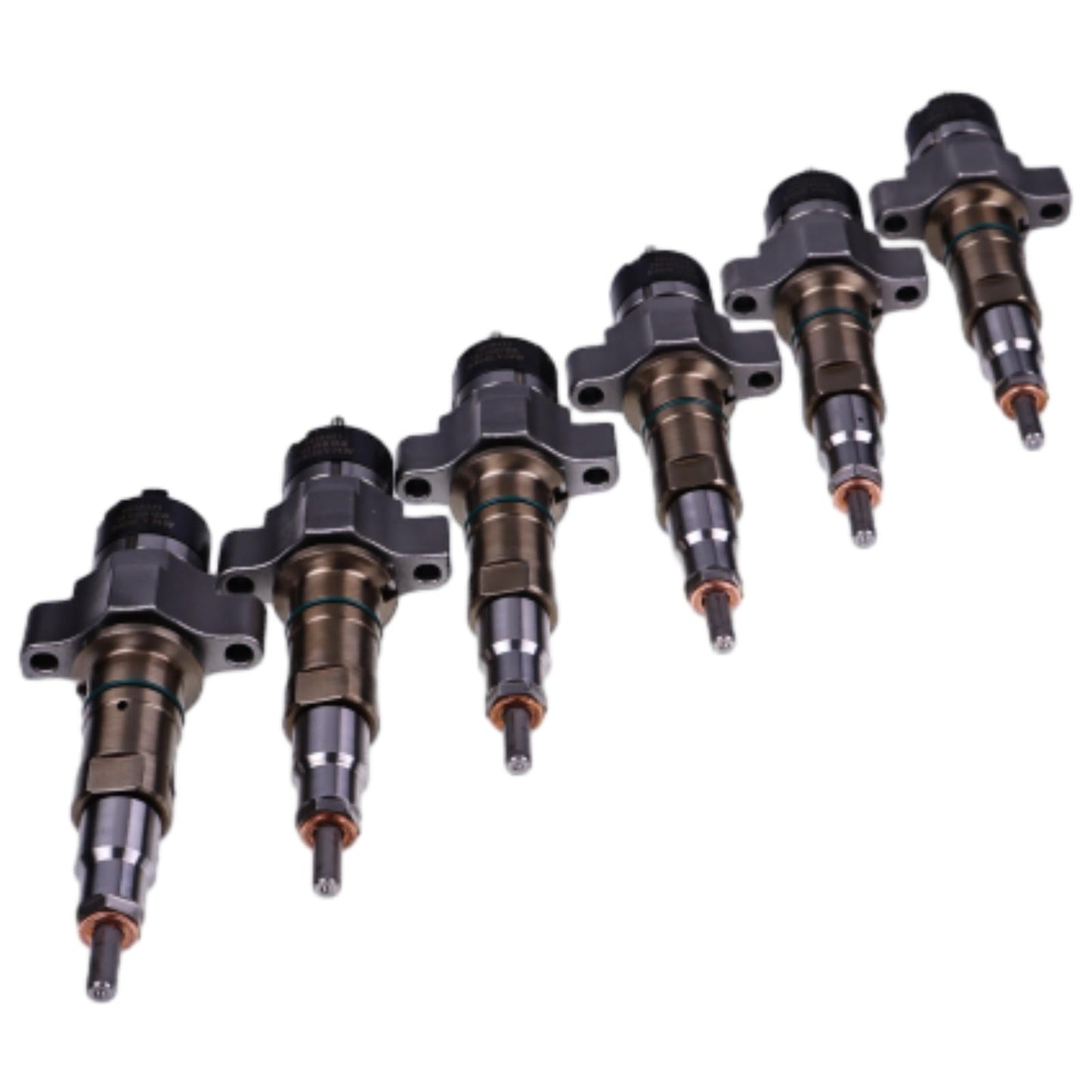 6Pcs Common Rail Injector 4921827 4928421 4327072 for Cummins 6C8.3 CM556 CM2150 ISC8.3