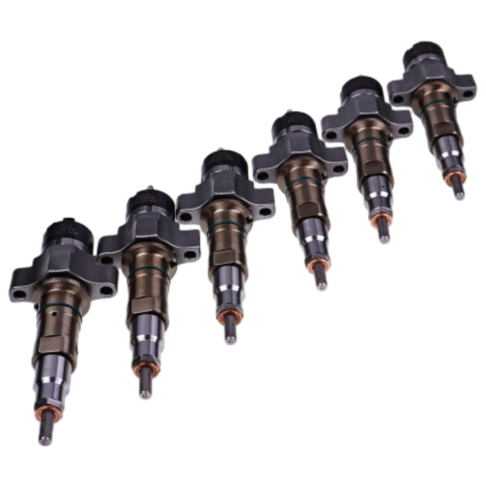 6Pcs Common Rail Injector 4921827 4928421 4327072 for Cummins 6C8.3 CM556 CM2150 ISC8.3