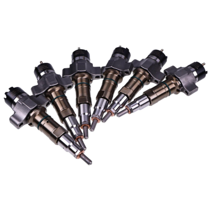 6Pcs Common Rail Injector 4921827 4928421 4327072 for Cummins 6C8.3 CM556 CM2150 ISC8.3