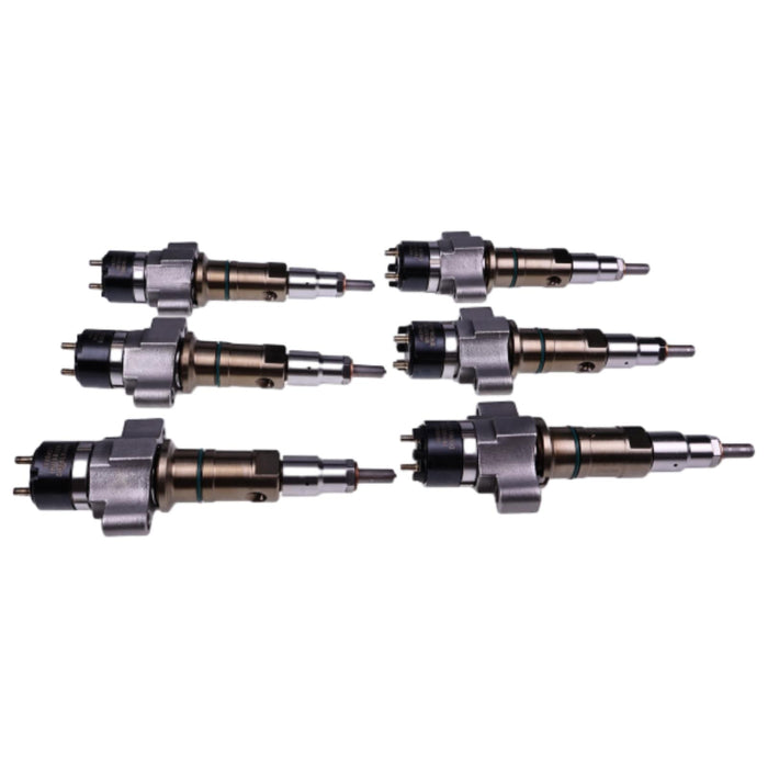 6Pcs Common Rail Injector 4921827 4928421 4327072 for Cummins 6C8.3 CM556 CM2150 ISC8.3