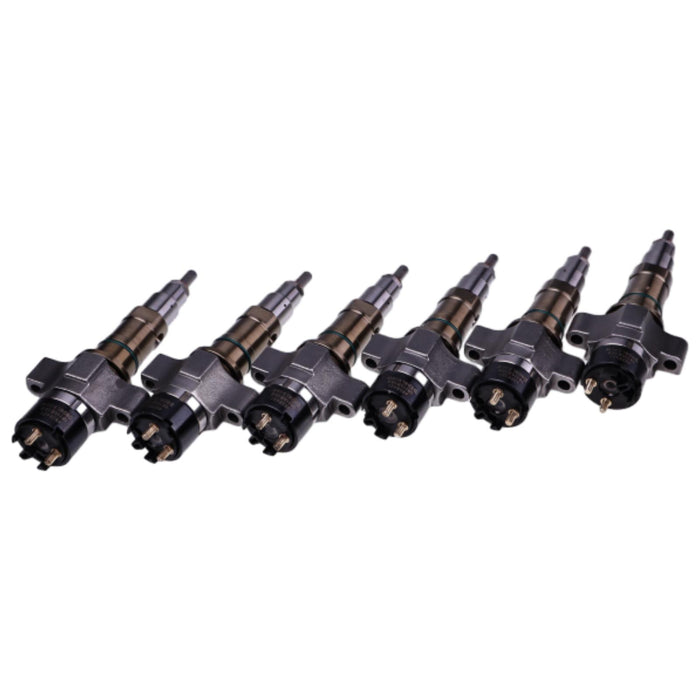 6Pcs Common Rail Injector 4921827 4928421 4327072 for Cummins 6C8.3 CM556 CM2150 ISC8.3