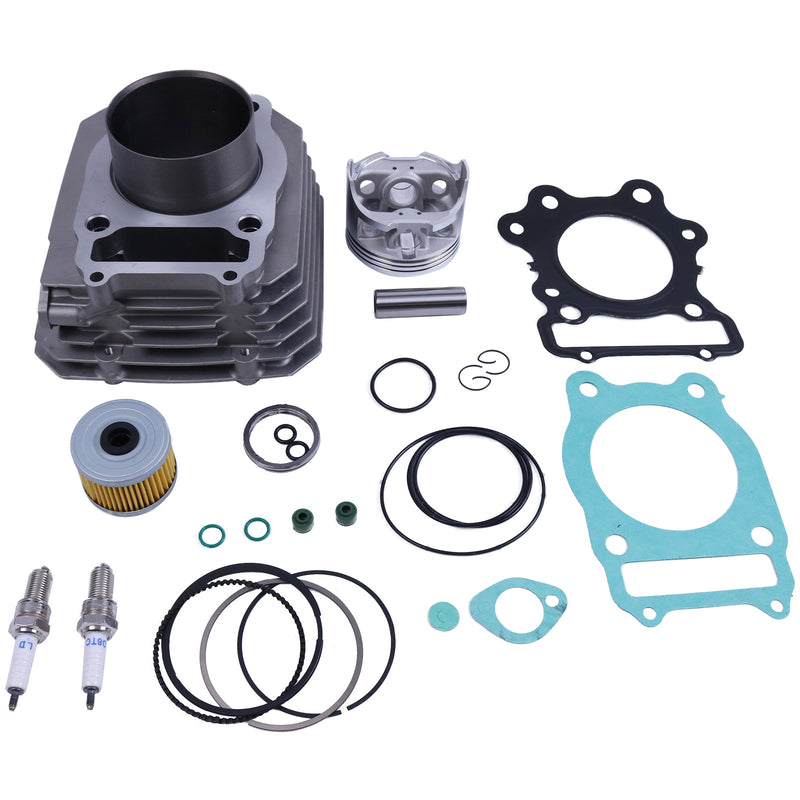 Cylinder Piston Rebuild Kit 12100-HC4-000 12000-HC4-000 for Honda FourTrax TRX300 1988-2000