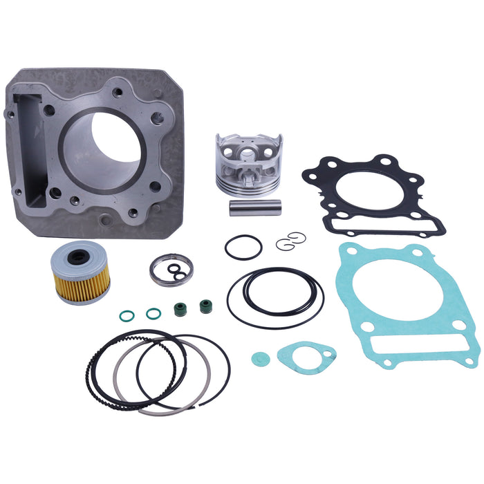Cylinder Piston Rebuild Kit 12100-HC4-000 12000-HC4-000 for Honda FourTrax TRX300 1988-2000