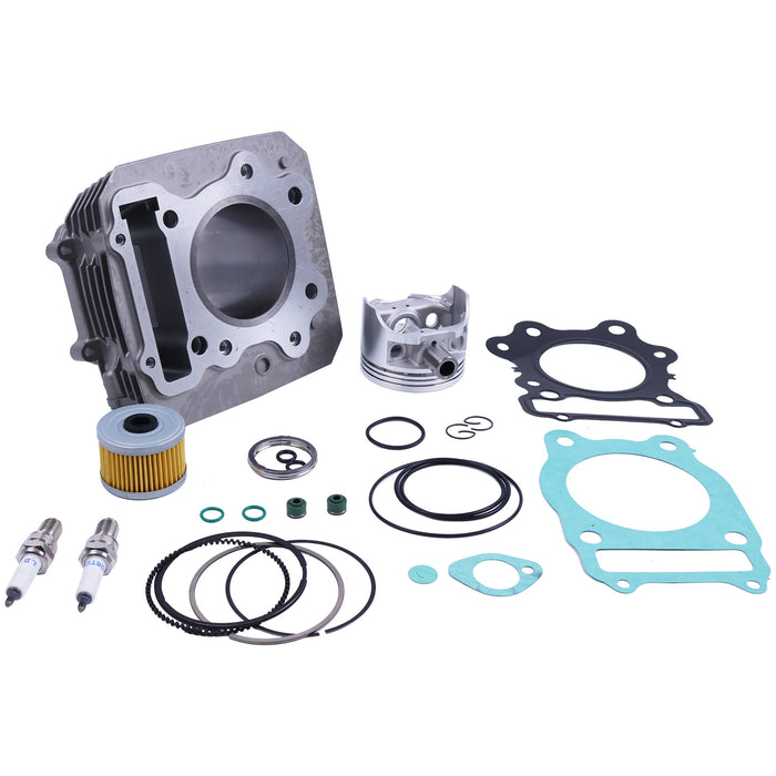 Cylinder Piston Rebuild Kit 12100-HC4-000 12000-HC4-000 for Honda FourTrax TRX300 1988-2000