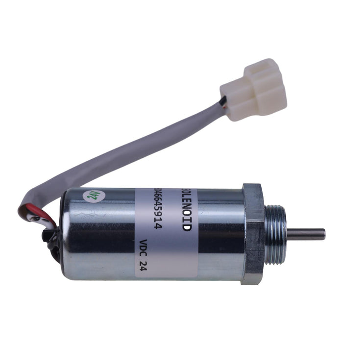 24V 897209-1152 MV2-40 Fuel Shutoff Solenoid for Hitachi EX4U EX40U EX55 EX58 ZX40U