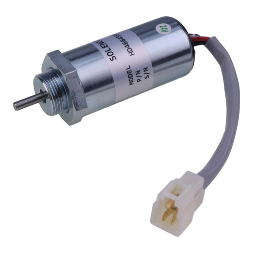 24V 897209-1152 MV2-40 Fuel Shutoff Solenoid for Hitachi EX4U EX40U EX55 EX58 ZX40U