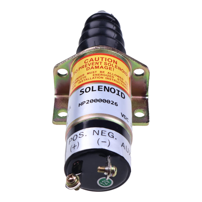 Diesel Stop Solenoid 1500-2014 1502-12C7U1B2S1 12V for Woodward 1500 Series Solenoid