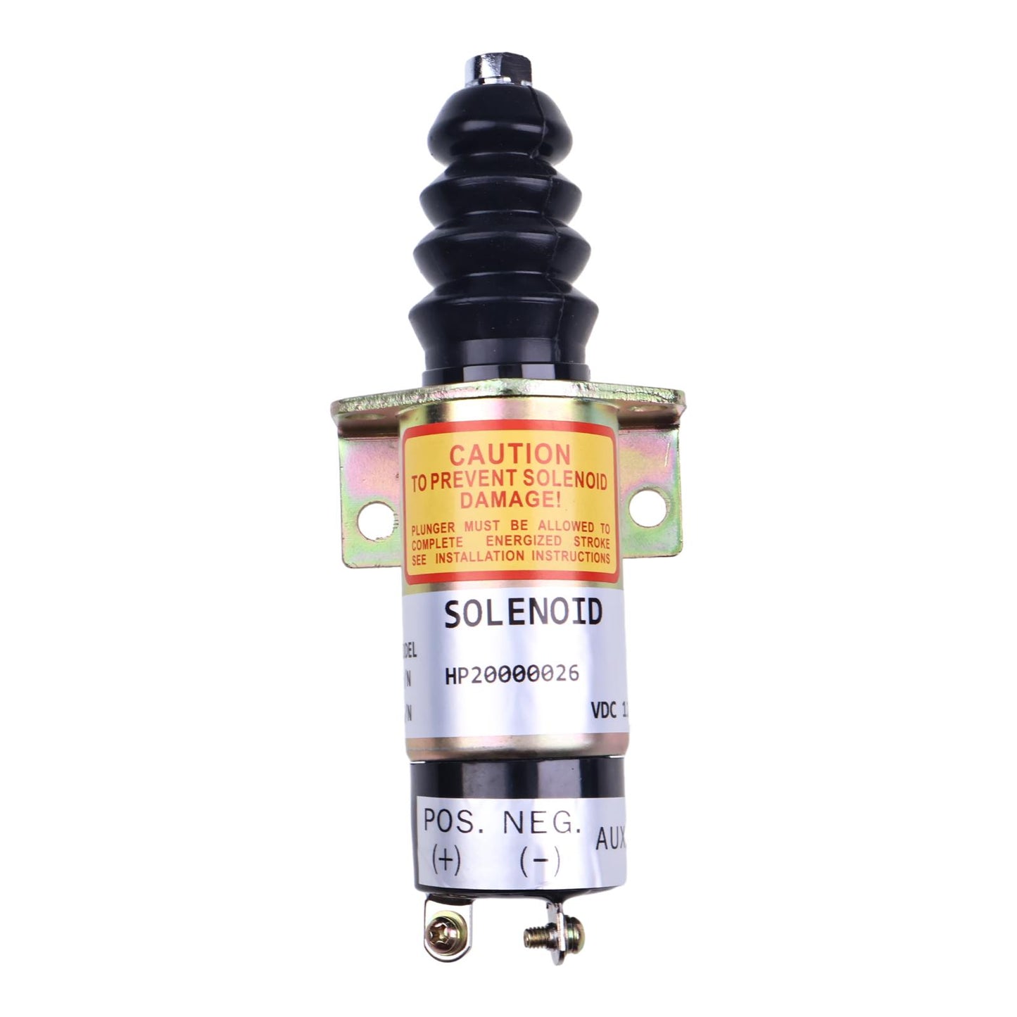 Diesel Stop Solenoid 1500-2014 1502-12C7U1B2S1 12V for Woodward 1500 Series Solenoid
