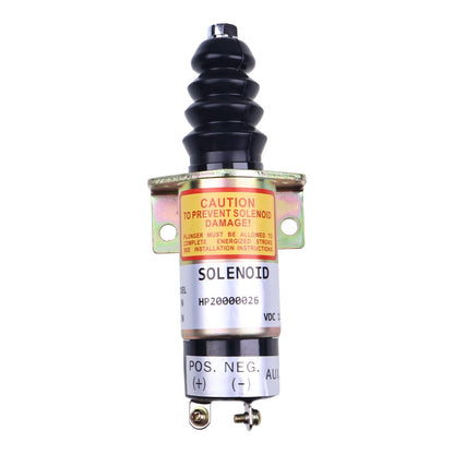 Diesel Stop Solenoid 1500-2014 1502-12C7U1B2S1 12V for Woodward 1500 Series Solenoid