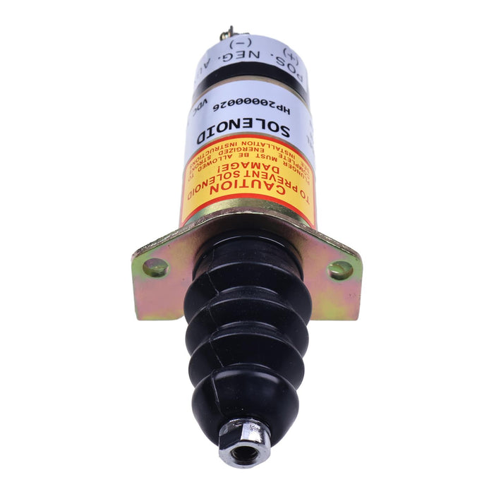 Diesel Stop Solenoid 1500-2014 1502-12C7U1B2S1 12V for Woodward 1500 Series Solenoid