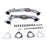 Heavy Duty Thick Wall Stainless Up Pipes For 2008-2010 Ford 6.4L Powerstroke