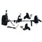 60V 10HP 2200W Electric Outboard Motor Fishing Boat Engine Long Shaft Brushless Motor Propeller
