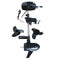 60V 10HP 2200W Electric Outboard Motor Fishing Boat Engine Long Shaft Brushless Motor Propeller