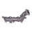 Exhaust Manifold MR968801 for Mitsubishi Montero (3.8L) 2003-2006