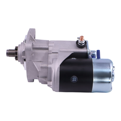 24V 11T Starter Motor 23300-95009 23300-95016 2330095009 2330095016 Compatible with Kobelco LX200 Front Eend Loader LK200 Wheel Loader Nissan Engine ND6 NE6