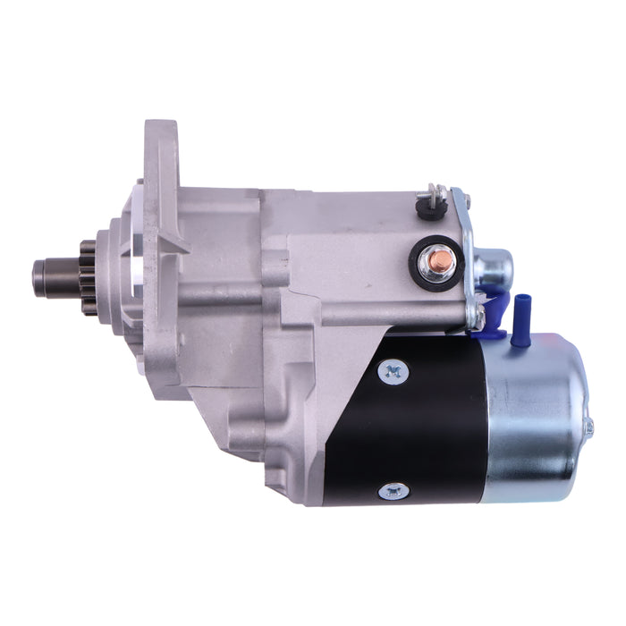 24V 11T Starter Motor 23300-95009 23300-95016 2330095009 2330095016 Compatible with Kobelco LX200 Front Eend Loader LK200 Wheel Loader Nissan Engine ND6 NE6