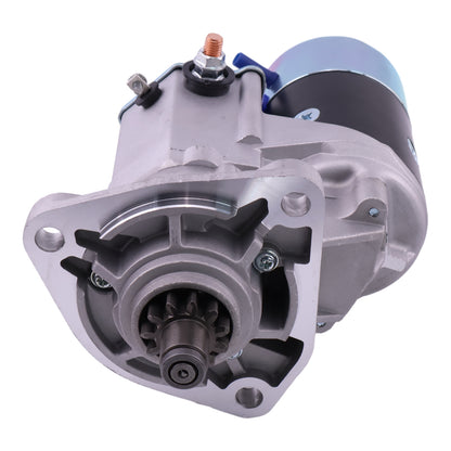 24V 11T Starter Motor 23300-95009 23300-95016 2330095009 2330095016 Compatible with Kobelco LX200 Front Eend Loader LK200 Wheel Loader Nissan Engine ND6 NE6
