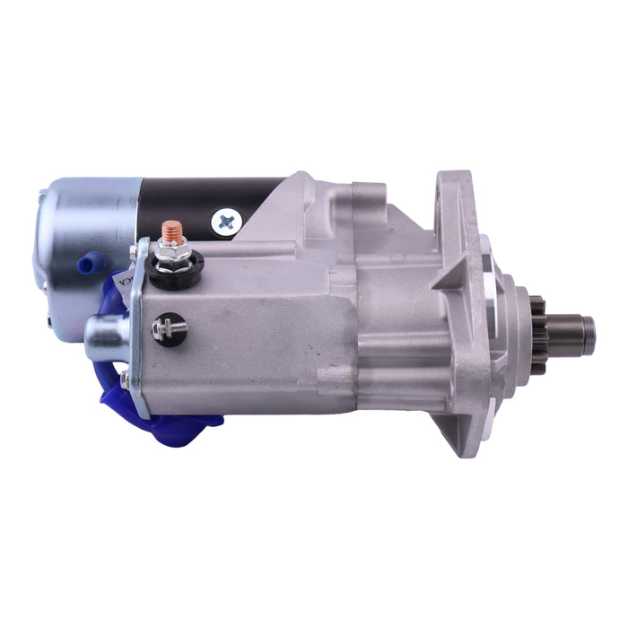 24V 11T Starter Motor 23300-95009 23300-95016 2330095009 2330095016 Compatible with Kobelco LX200 Front Eend Loader LK200 Wheel Loader Nissan Engine ND6 NE6