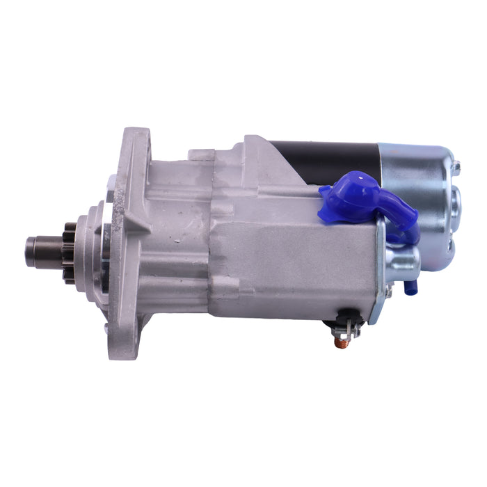 24V 11T Starter Motor 23300-95009 23300-95016 2330095009 2330095016 Compatible with Kobelco LX200 Front Eend Loader LK200 Wheel Loader Nissan Engine ND6 NE6
