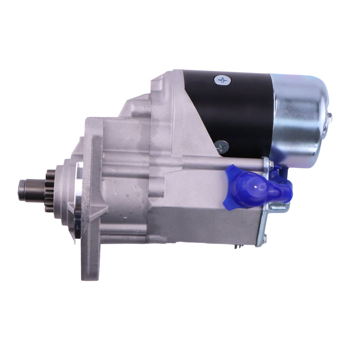 24V 11T Starter Motor 23300-95009 23300-95016 2330095009 2330095016 Compatible with Kobelco LX200 Front Eend Loader LK200 Wheel Loader Nissan Engine ND6 NE6