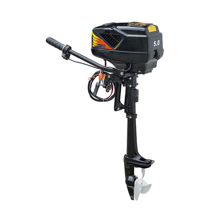 48V 5.0HP 1200W Electric Outboard Motor Brush Thrust Boat Engine