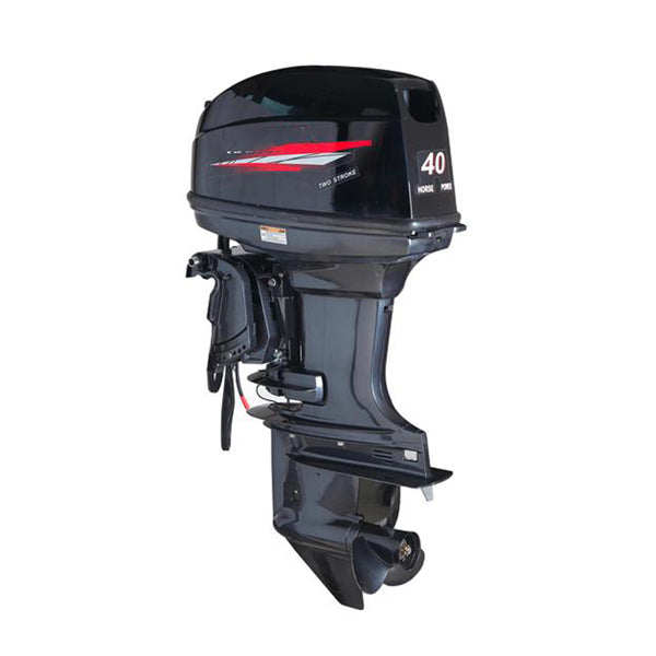 Two Stroke 40.0HP 25700W Electric Outboard Motor Brush Thrust Boat Engine