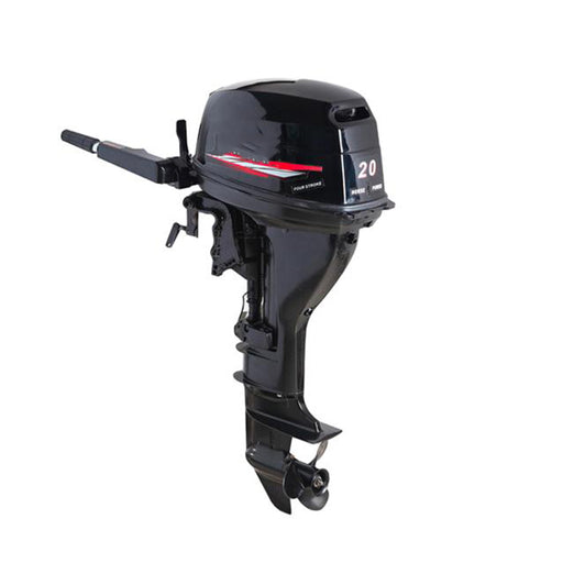 4 Stroke 20HP 14700W Electric Outboard Motor Brush Thrust Boat Engine