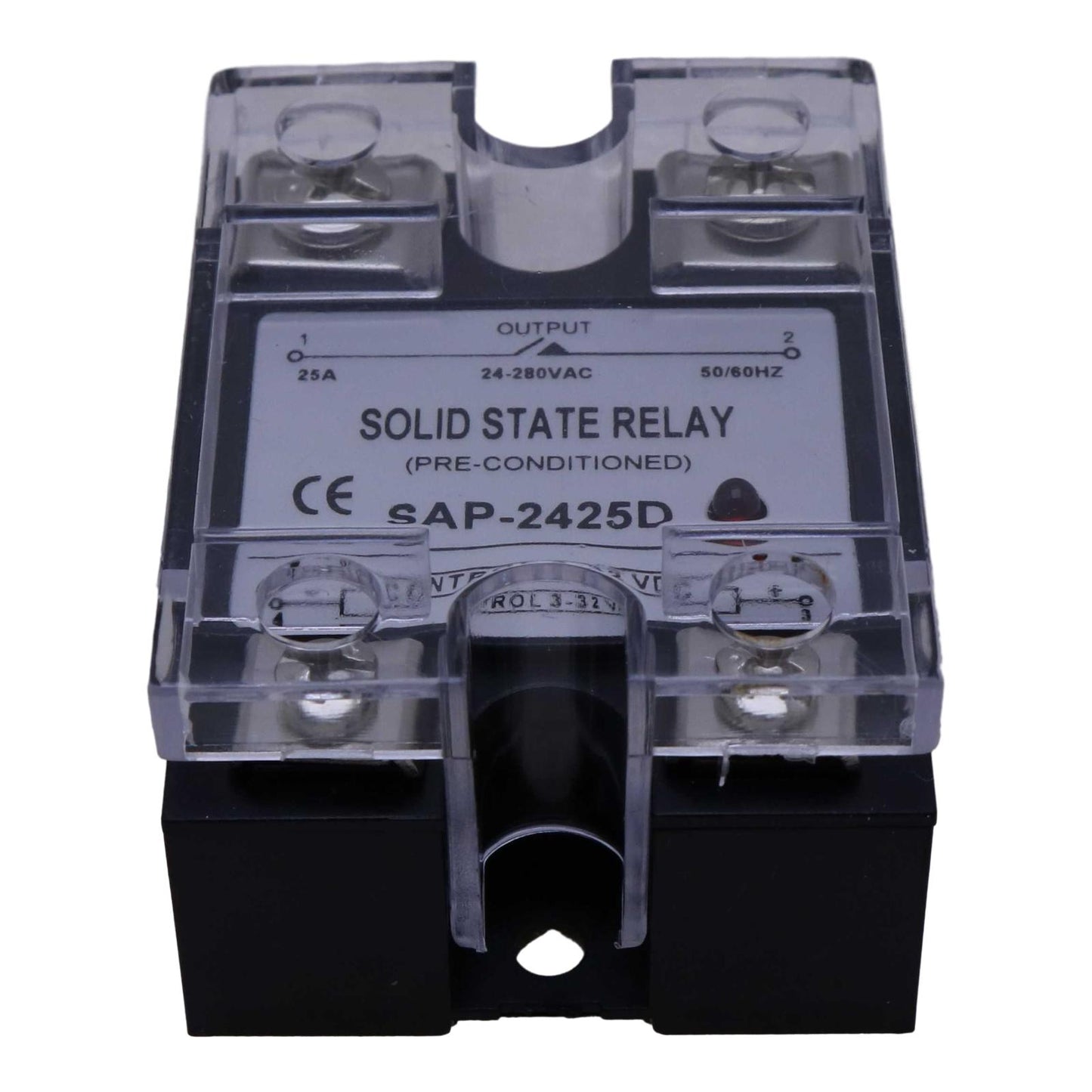 Solid State Relay SAP2425D SAP-2425D, 3-32VDC input, 24-280VAC output