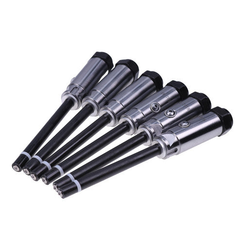 6PCS Fuel Injector Pencil Nozzle 4W7018 4W-7018 OR3422 OR-3422 for Caterpillar CAT 3406B Engine