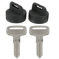 2X Ignition Key 4010278 & Cover 5433534 for Polaris Magnum 325/330/500