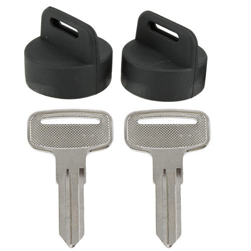 2X Ignition Key 4010278 & Cover 5433534 for Polaris Magnum 325/330/500