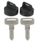 2X Ignition Key 4010278 & Cover 5433534 for Polaris Magnum 325/330/500