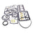 16414-99353 Gasket Kit for Kubota Engine D1403 Tractor L2500 L2500DT L2500F