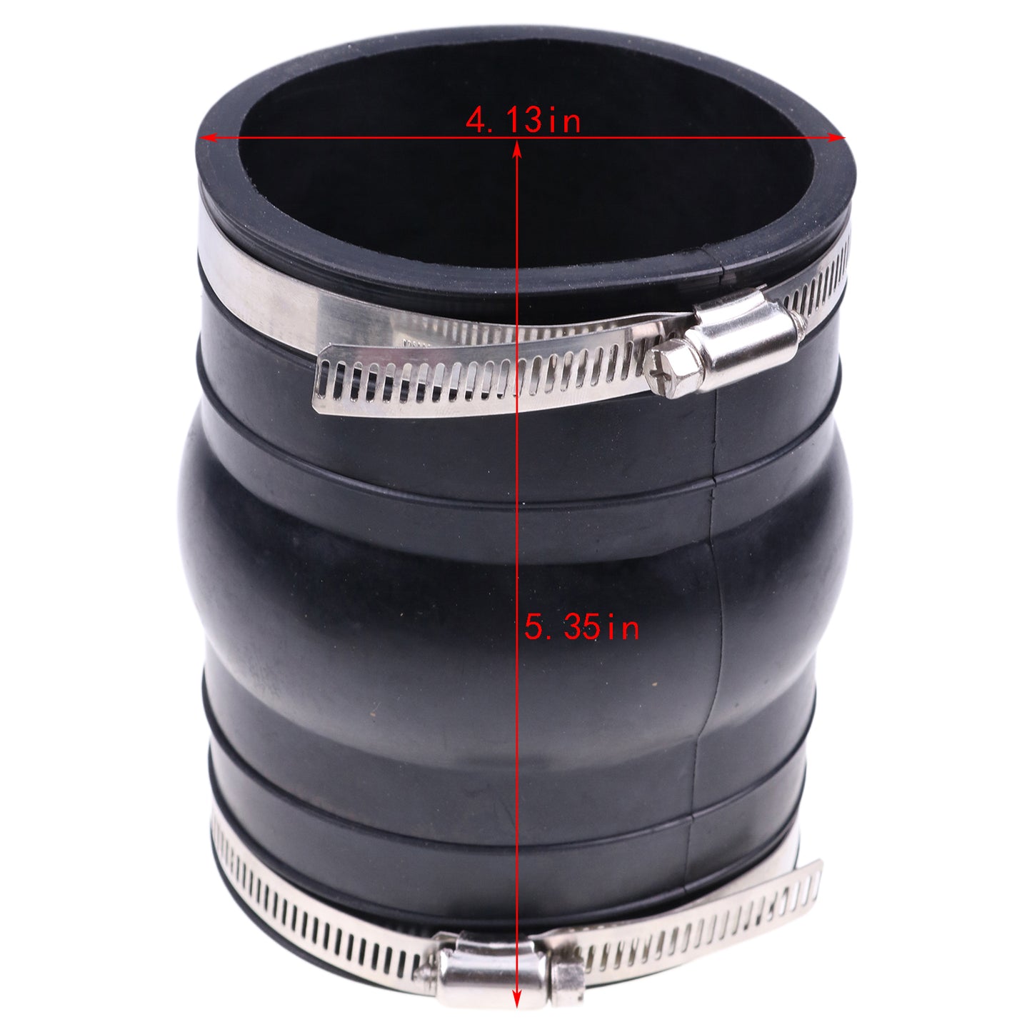 2X Hose Bellows for Volvo Penta OMC 4.3 5.0 5.7 V6 V8 Upper Lower Rubber Coupler