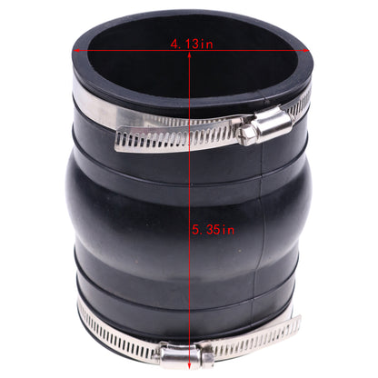2X Hose Bellows for Volvo Penta OMC 4.3 5.0 5.7 V6 V8 Upper Lower Rubber Coupler
