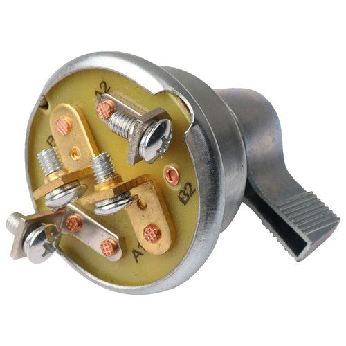 12V Ignition Switch SW710 with 4 screw terminals for Buyers 50 Amp