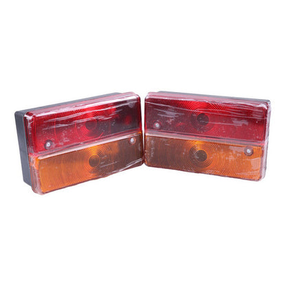 2X Rear Tractor Light Assy 700/23600 for JCB 1400B 1550B 1600B 3D 3DX 4C 215