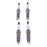 4X Spark Plug HYFS094YEC HYFS-094-YEC for Ford Escape Fusion 1.5 L4 Turbo
